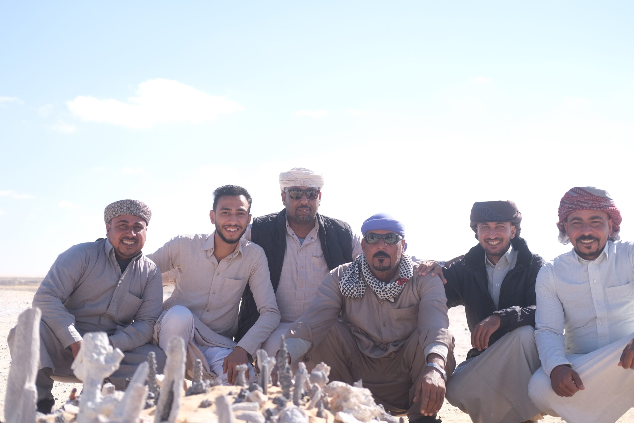 Bedouin Desert Soul Expedition Team in the Western Desert
